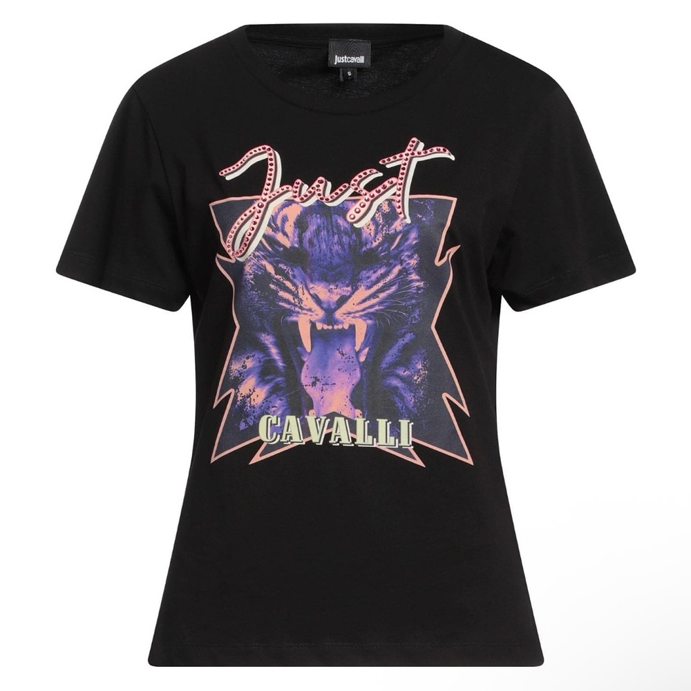 Just Cavalli Rhinestone T-shirt Size S